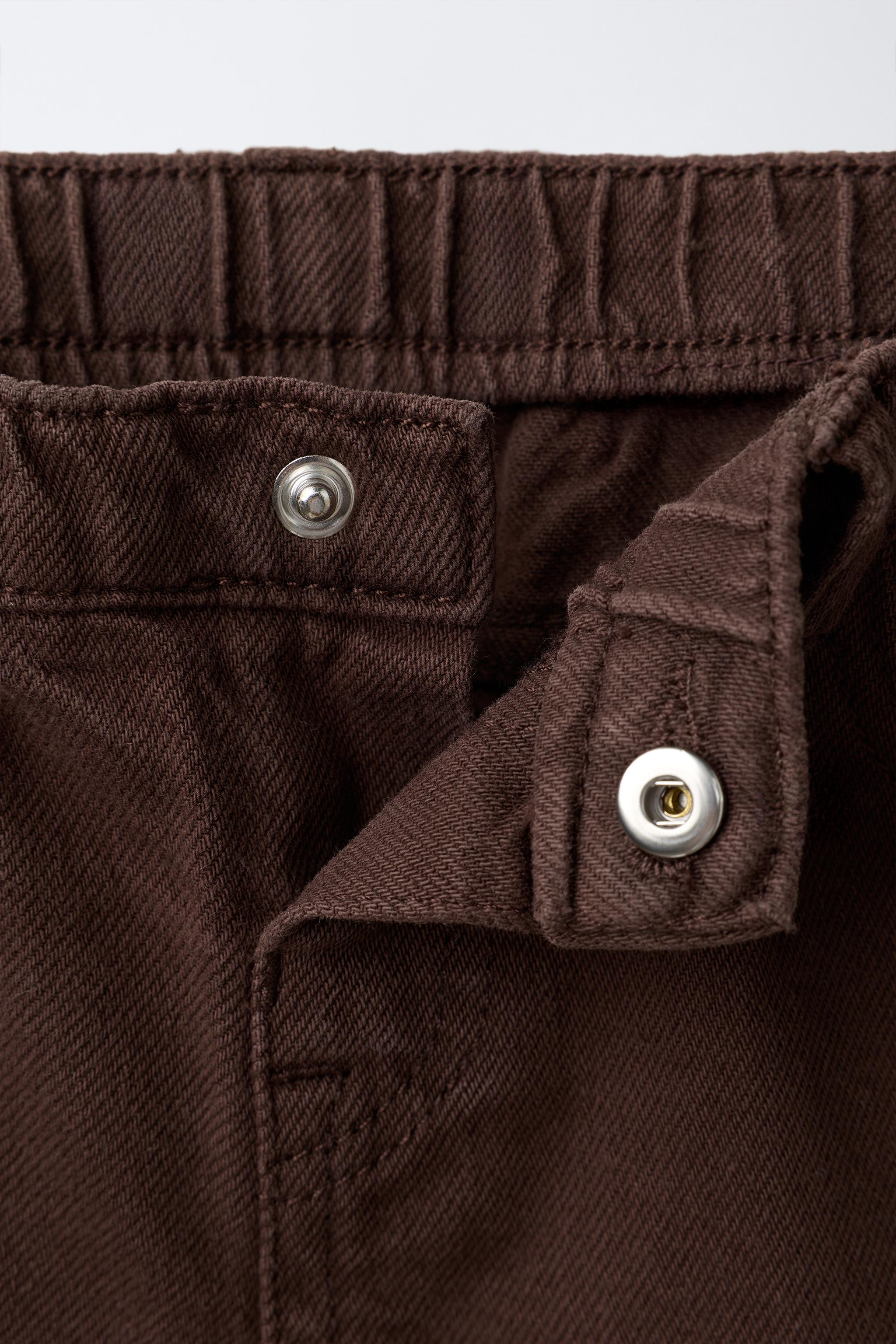 JEAN LARGE AVEC LACETS
